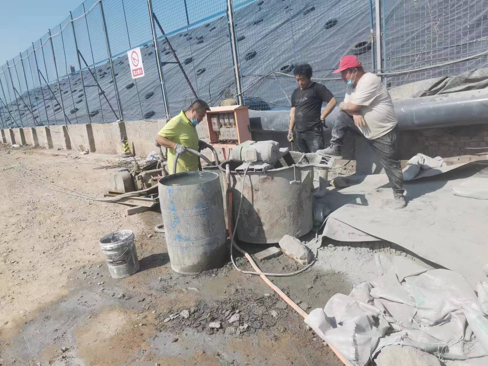 后湖管理区袖阀管注浆